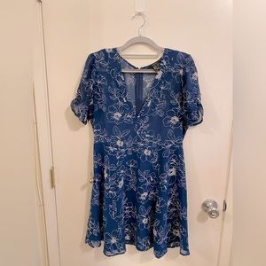 Blue Flower Dress